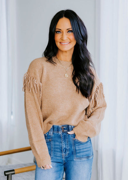 Shelton Fringe Sweater product view