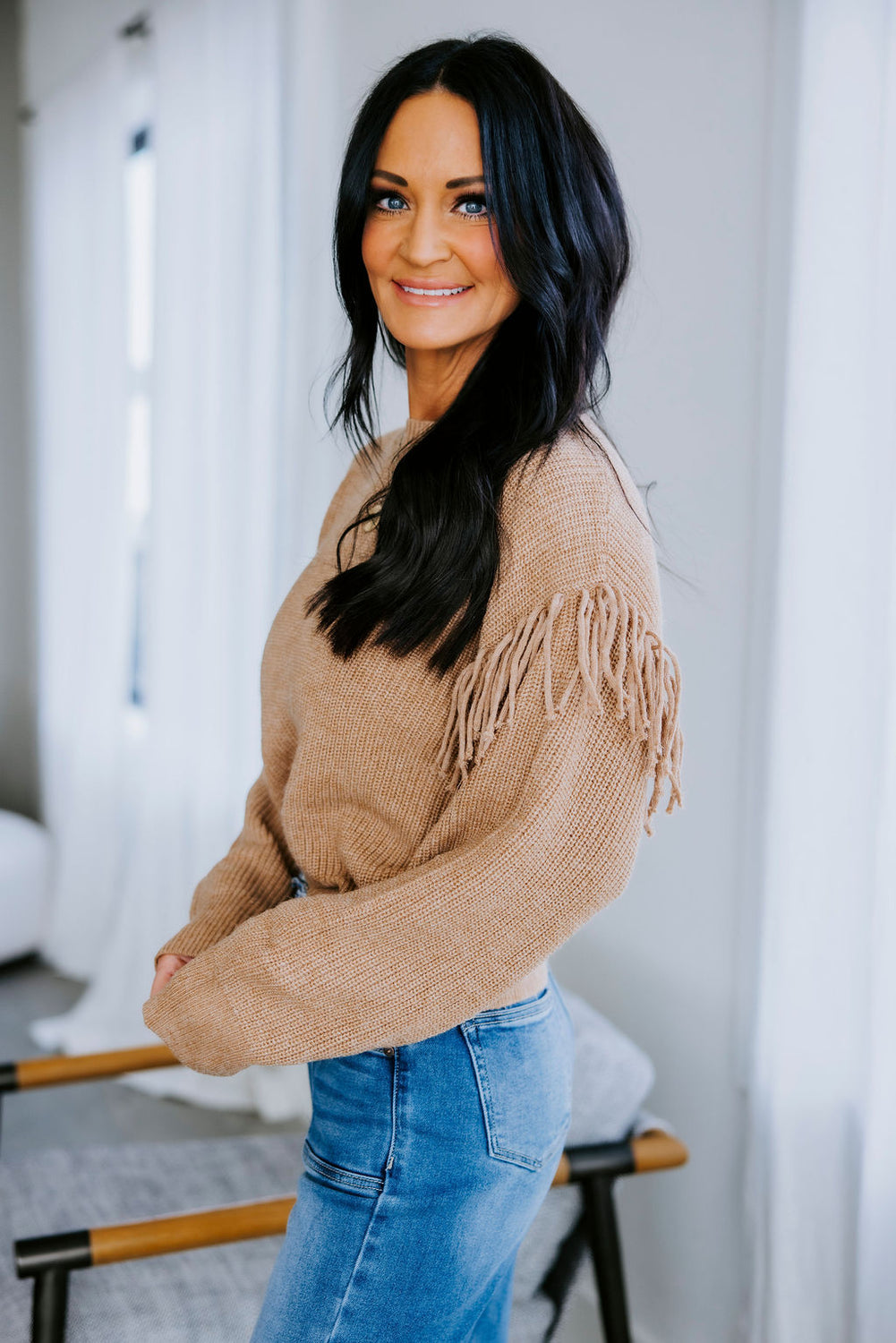 Shelton Fringe Sweater