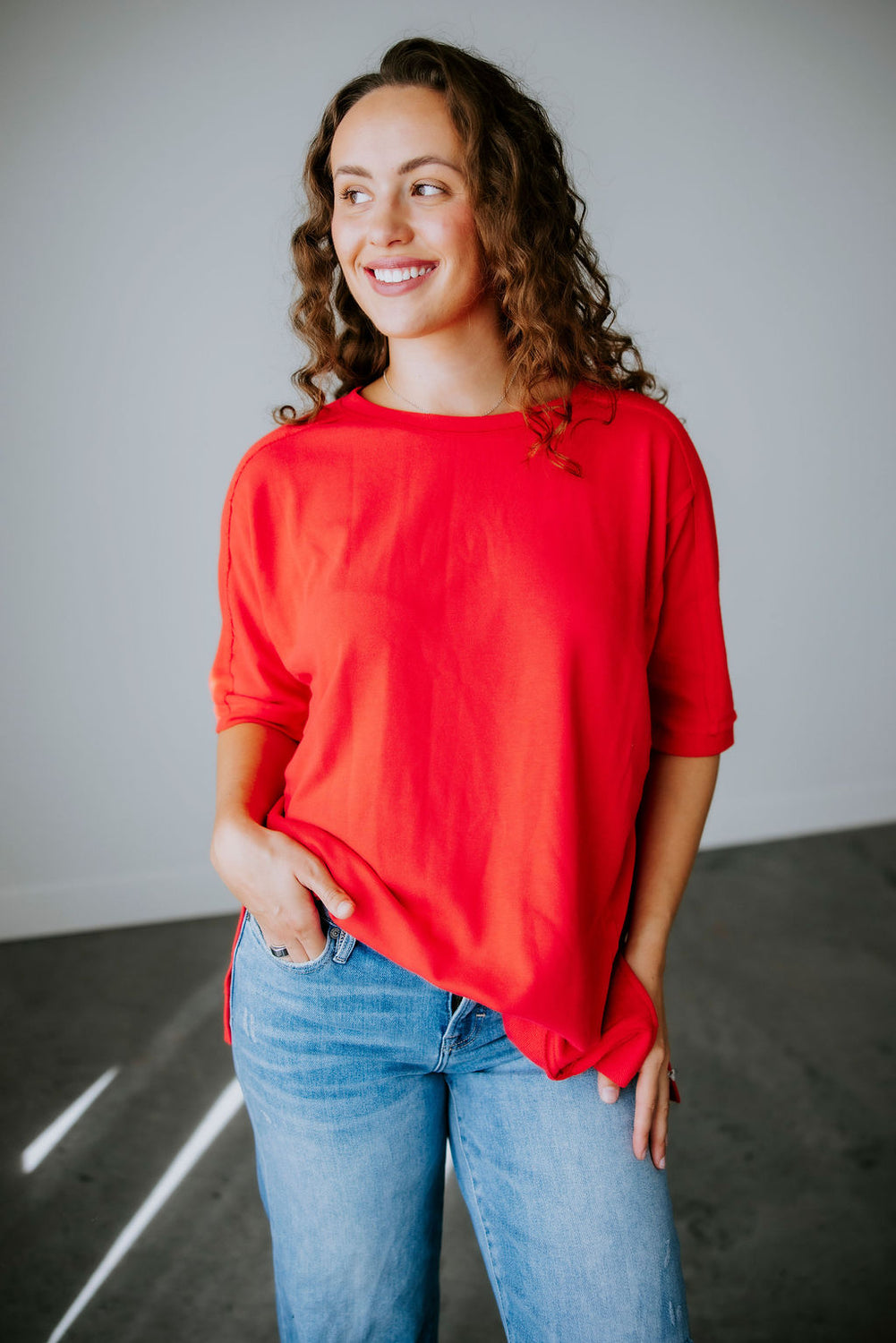 Kaline Dolman Sleeve Top