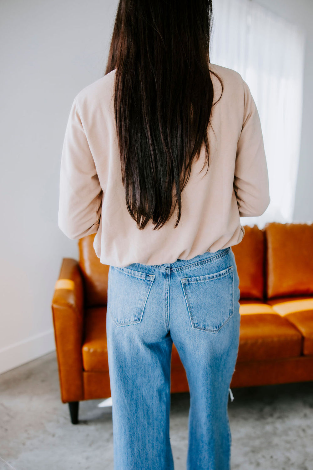 Chantel Bubble Hem Pullover