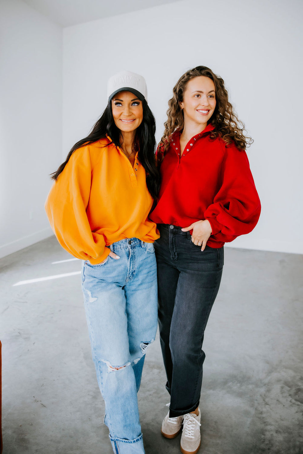 Saydie Collared Sweatshirt