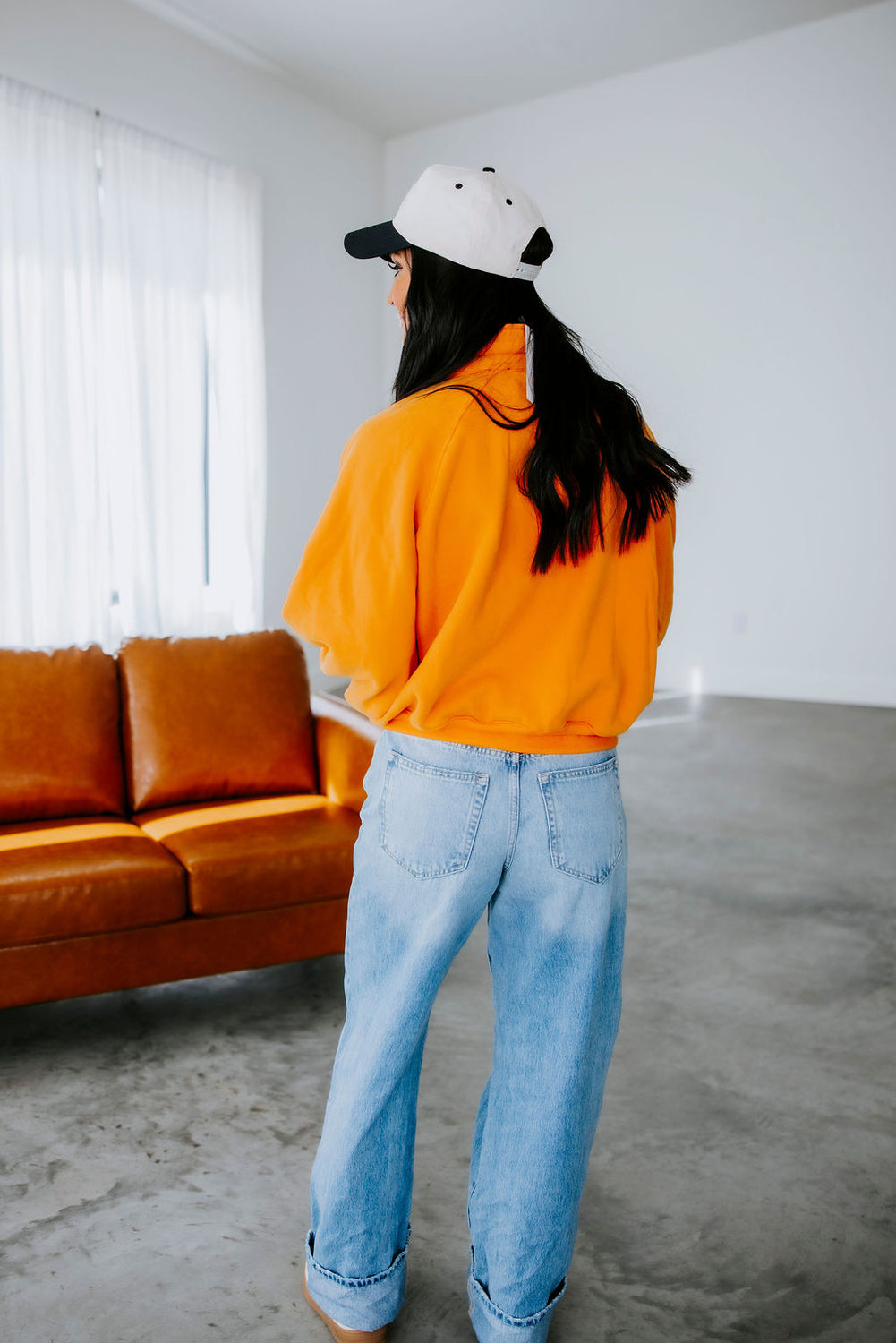 Saydie Collared Sweatshirt