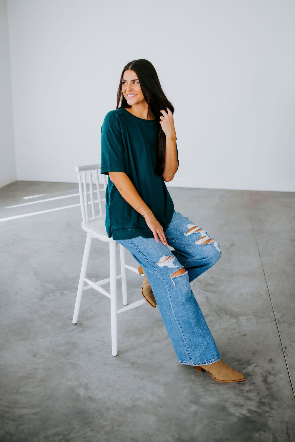 Kaline Dolman Sleeve Top