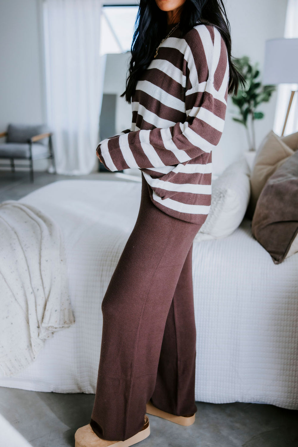 Ashtyn Striped Lounge Set