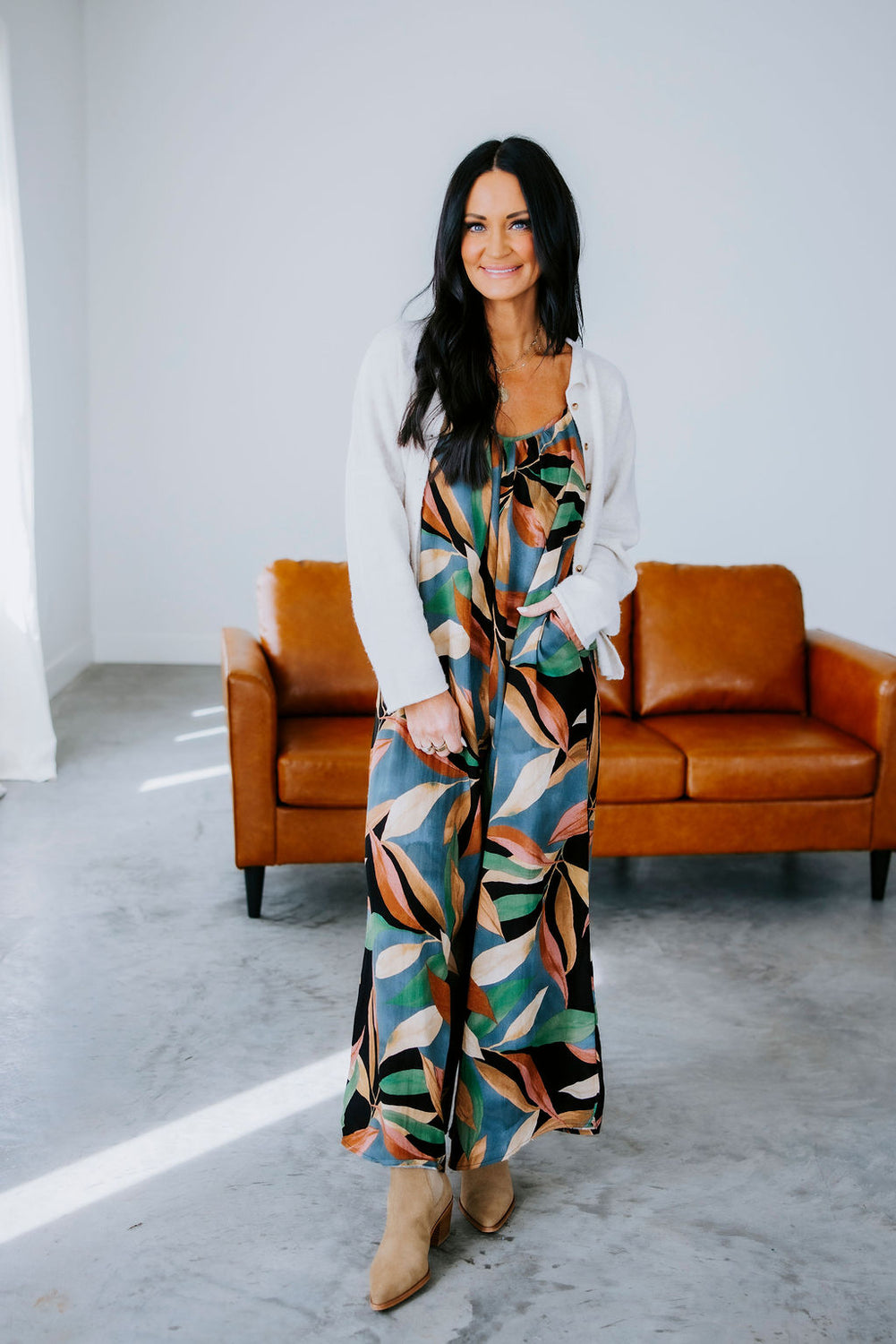 Linden Wide Leg Jumpsuit