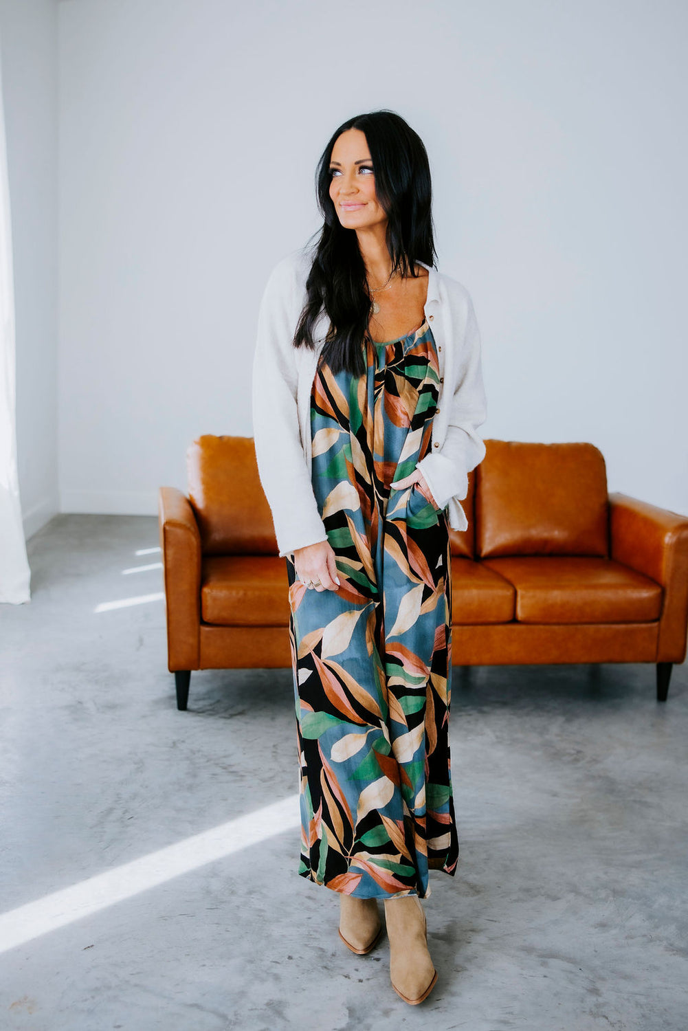 Linden Wide Leg Jumpsuit