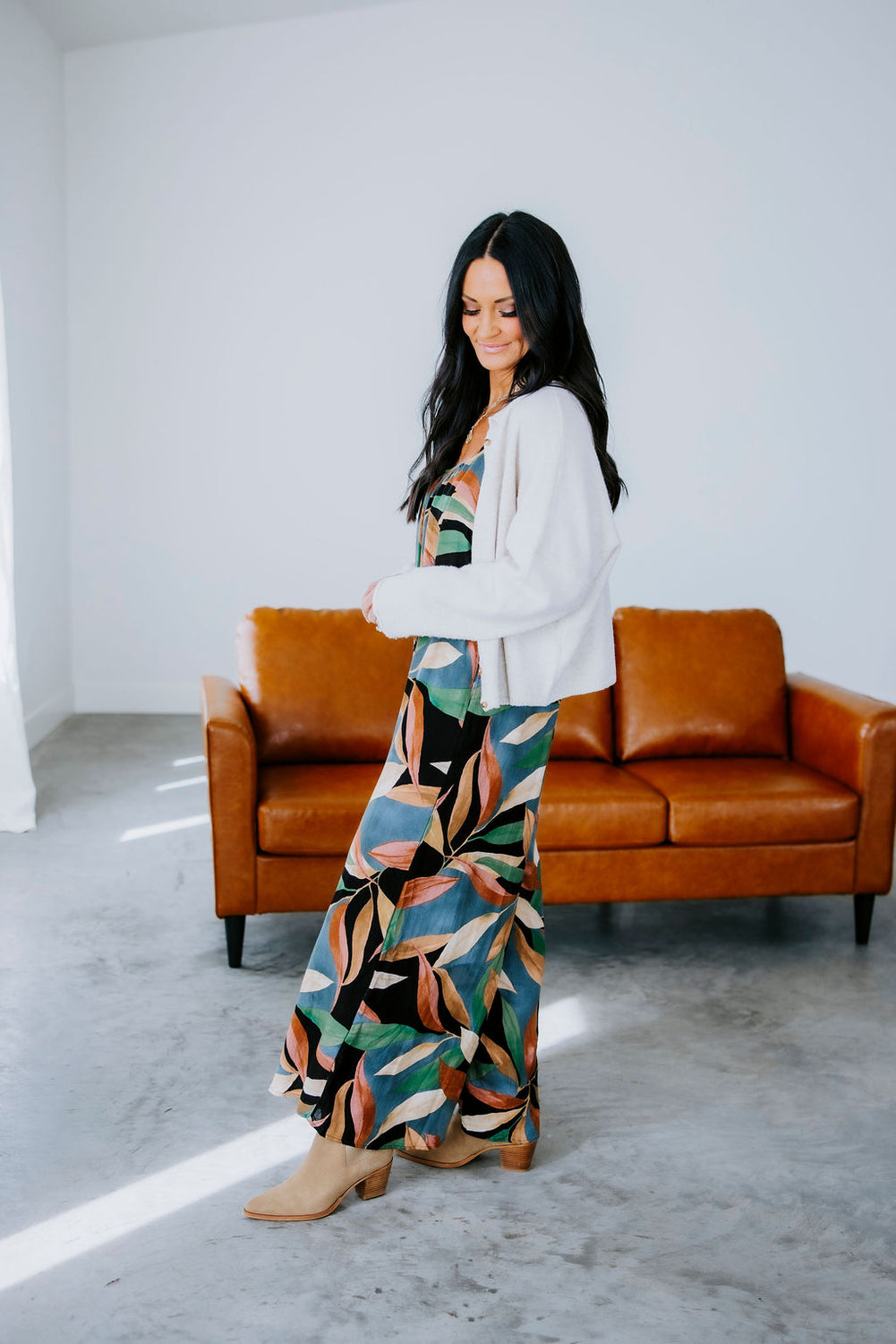 Linden Wide Leg Jumpsuit