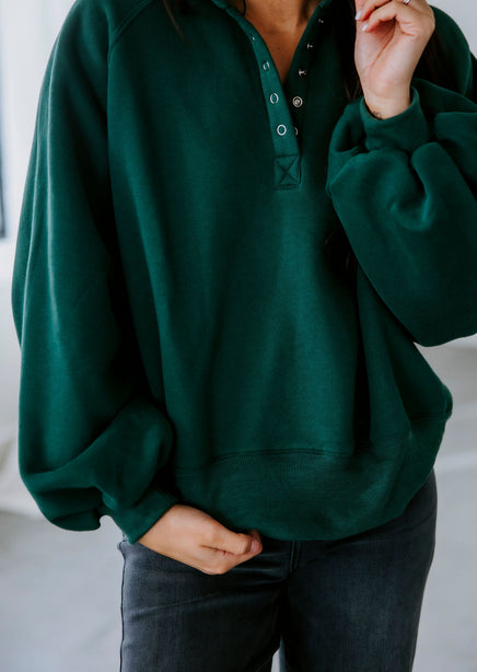 Saydie Collared Sweatshirt product view