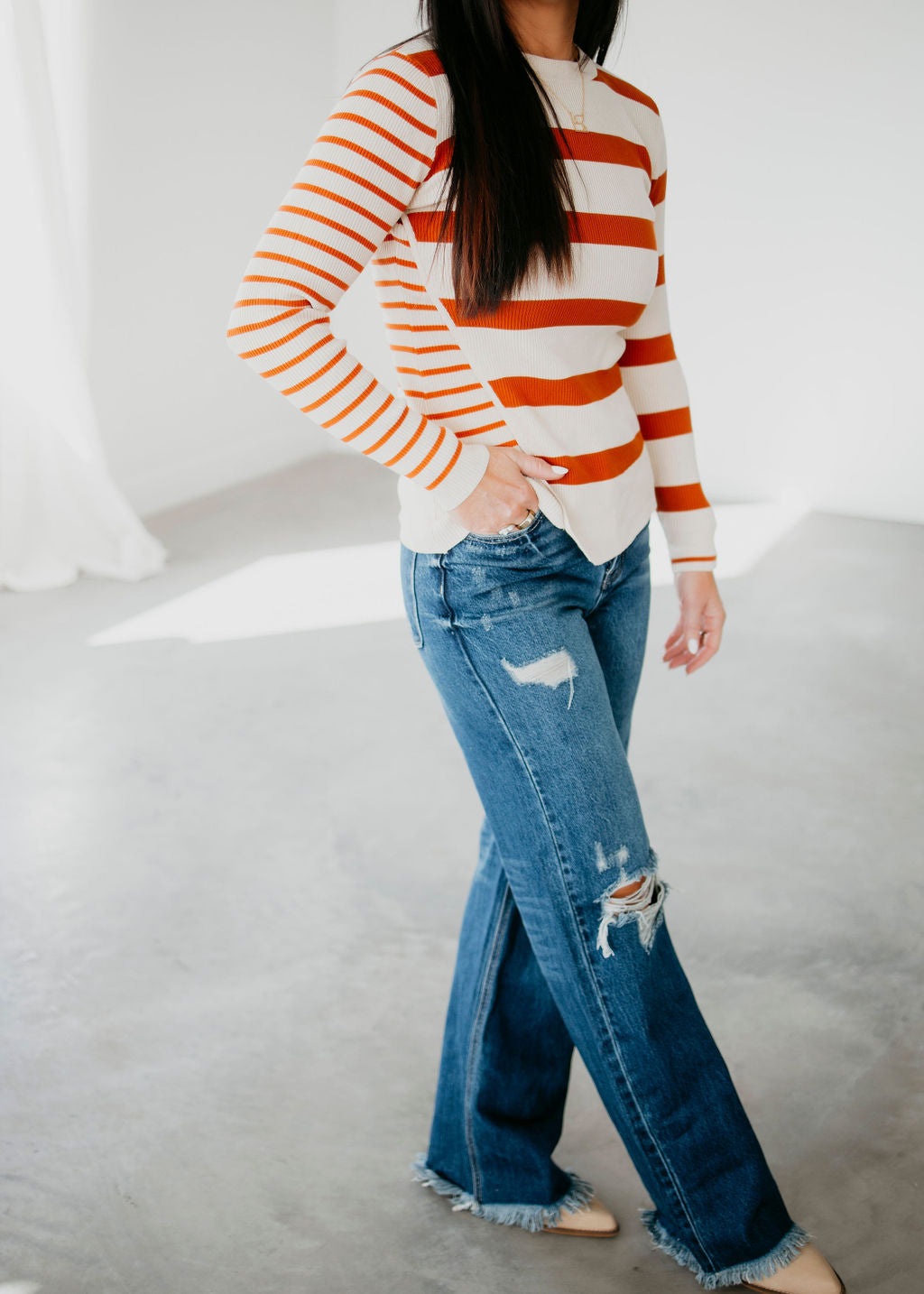 Lyssa Striped Top