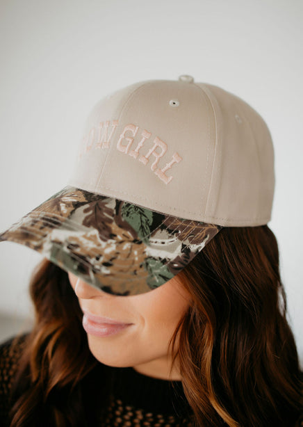 Cowgirl Camo Trucker Hat