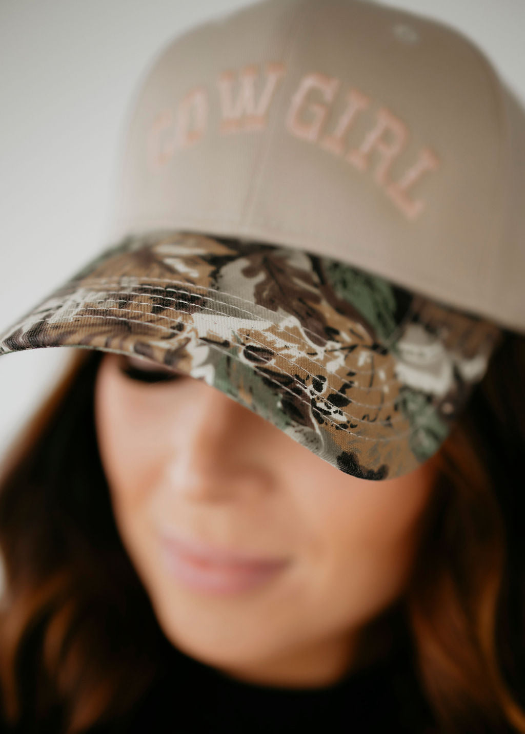 Cowgirl Camo Trucker Hat