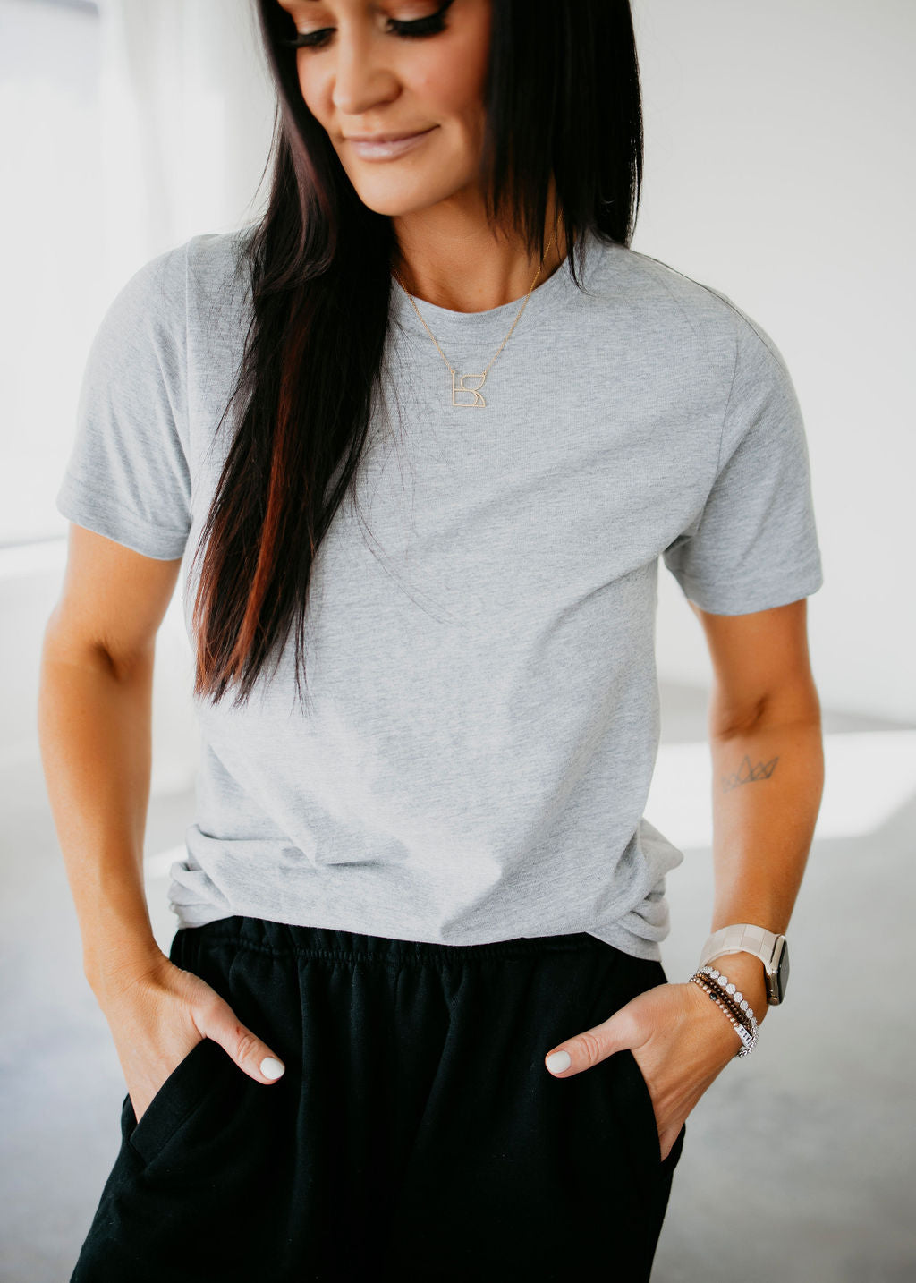 Not So Basic Basic Tee by Lily & Lottie