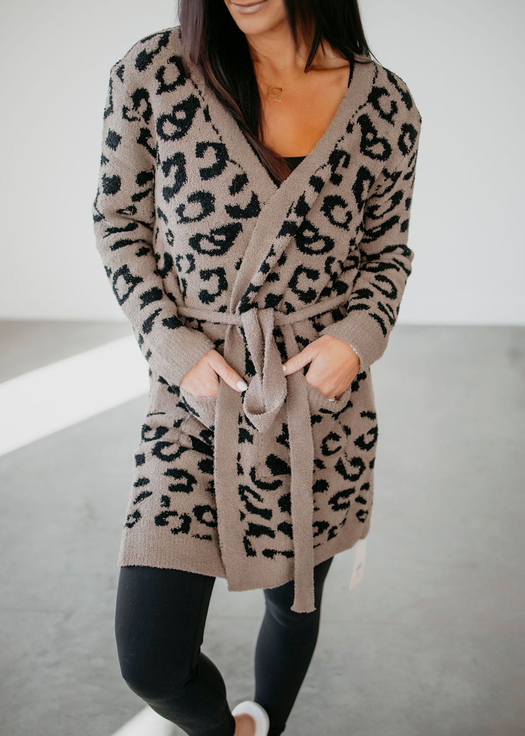 image of Leopard Print Robe