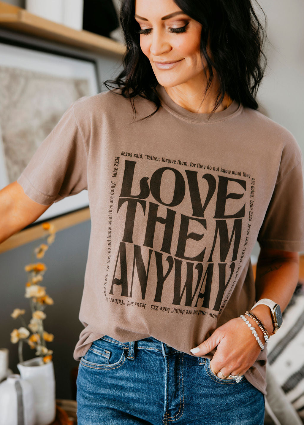 image of Love Them Anyways Graphic Tee