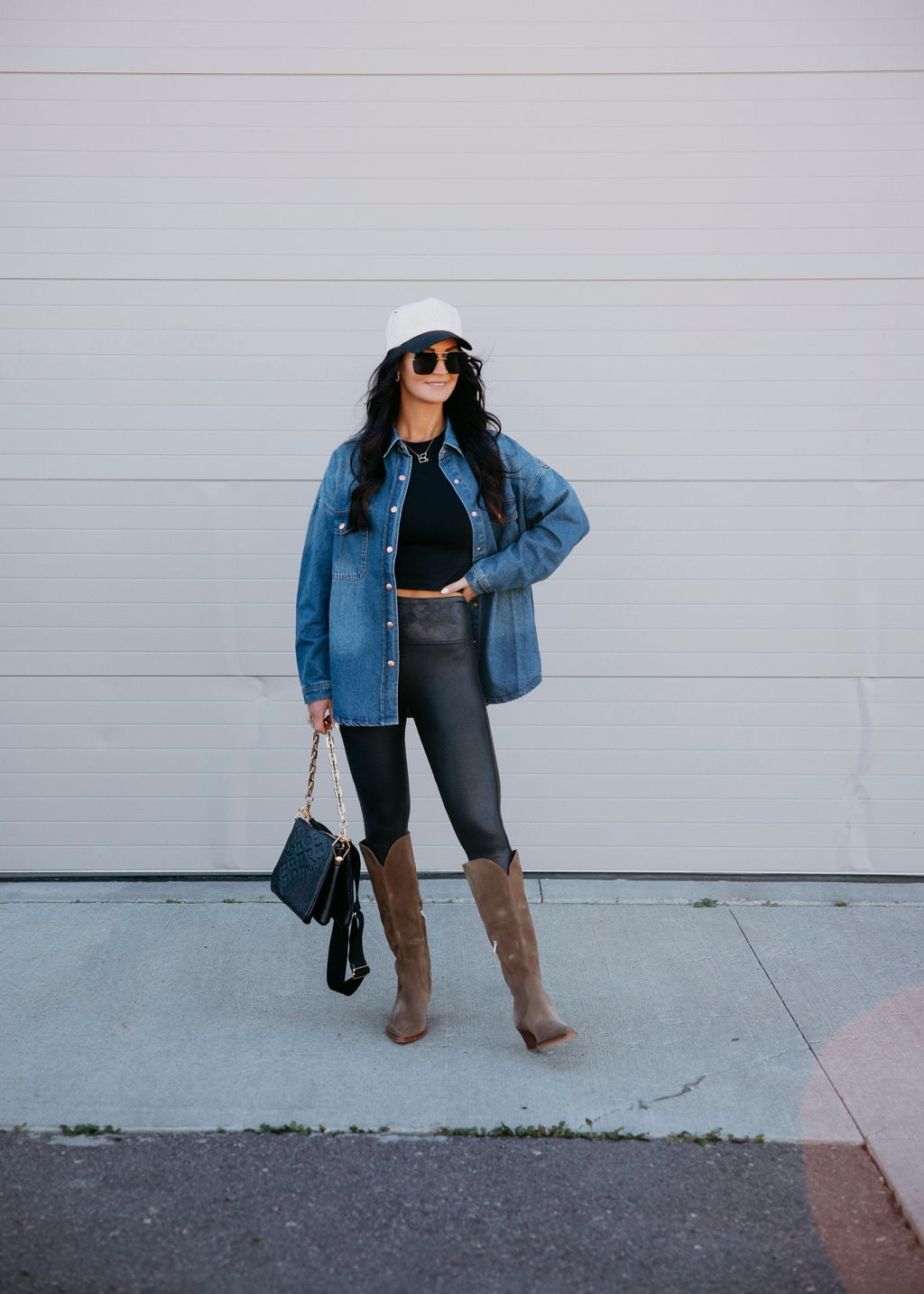 Tati Oversized Denim Shacket