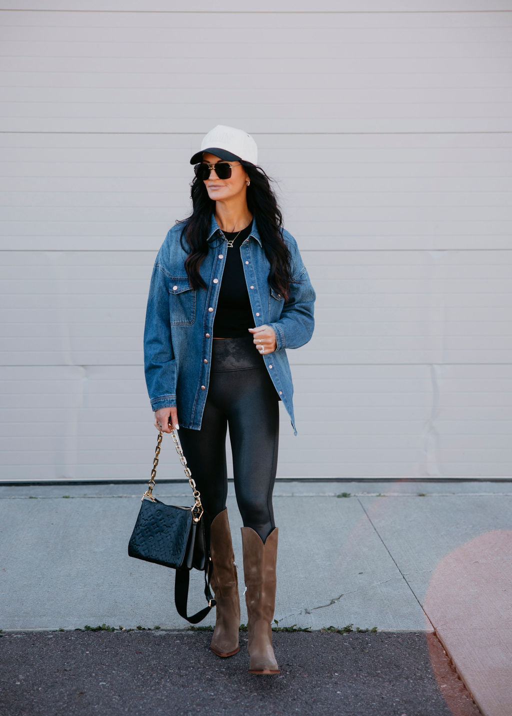 image of Tati Oversized Denim Shacket