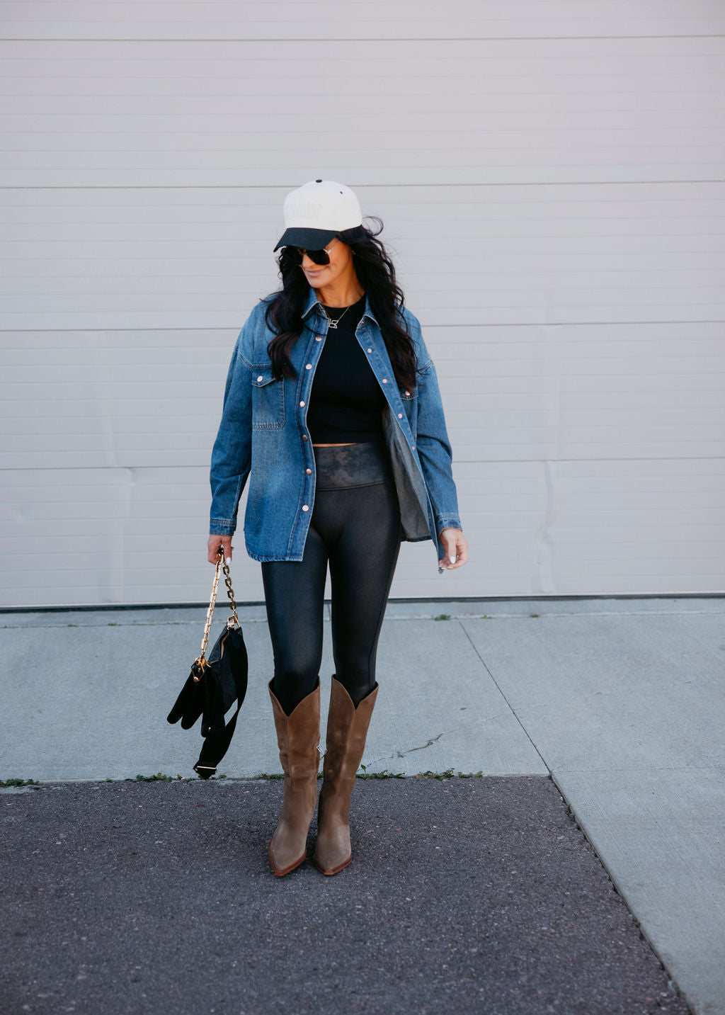 Tati Oversized Denim Shacket