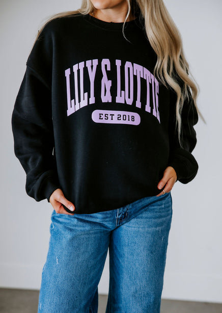 Lily & Lottie Graphic Crew product view