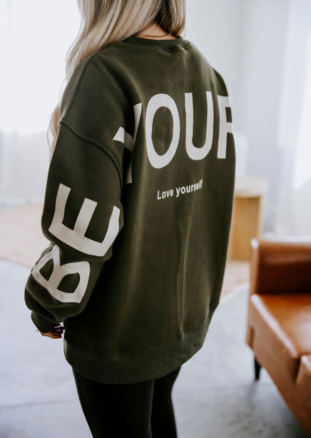 Be Yourself Graphic Crew product view