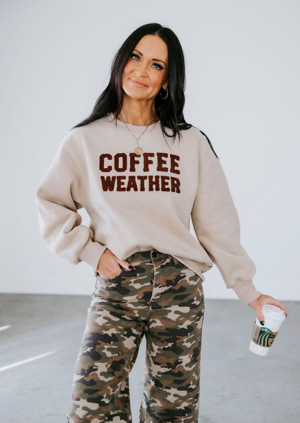 Coffee Weather Sweatshirt product view