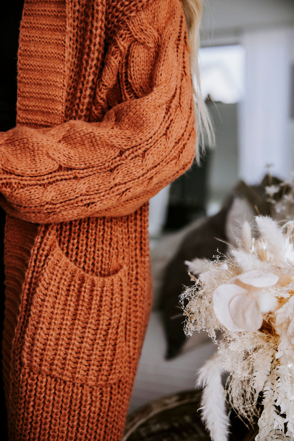 Chadwick Cable Knit Cardigan