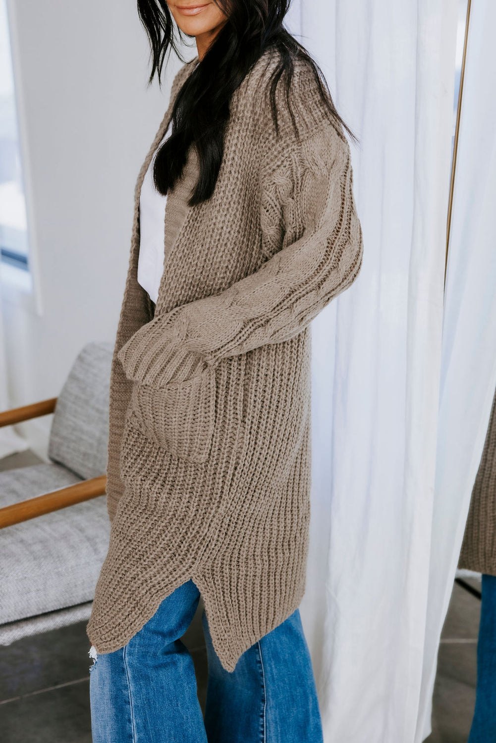 Chadwick Cable Knit Cardigan