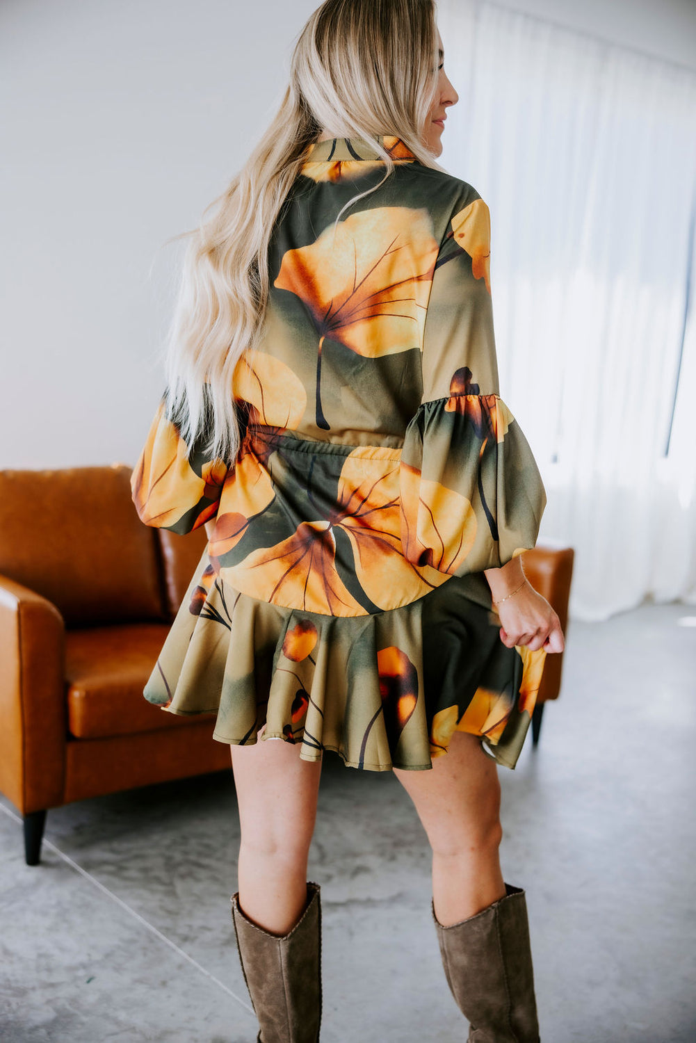 Lauryn Printed Mini Dress