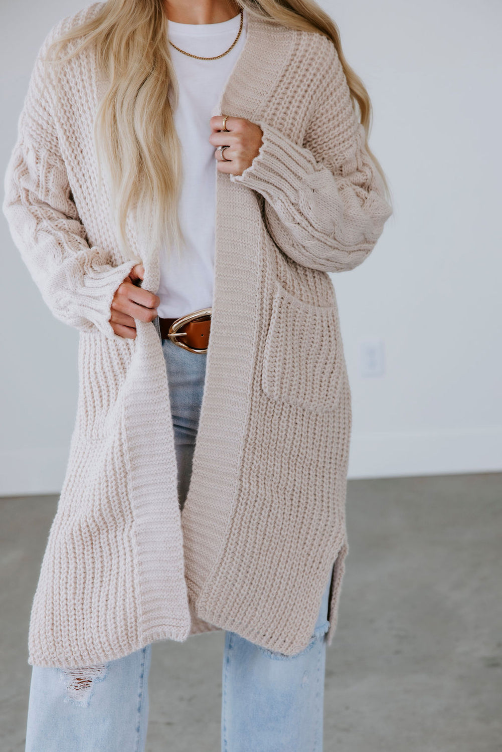 Chadwick Cable Knit Cardigan