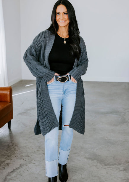 Chadwick Cable Knit Cardigan product view