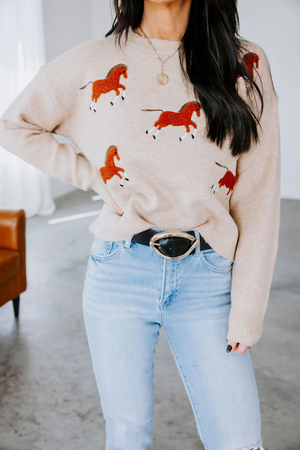 Five Horses Knit Sweater