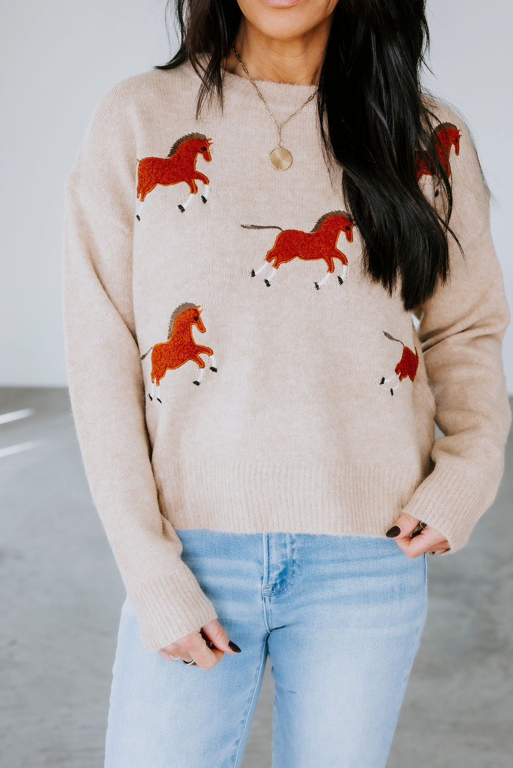 Five Horses Knit Sweater