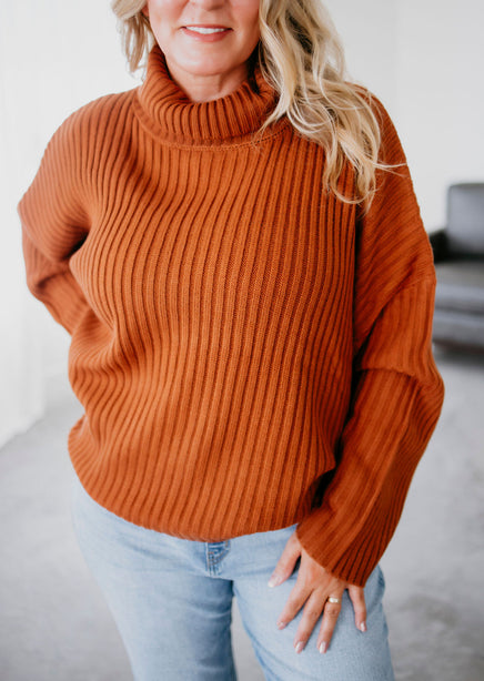 Bonnie Fold Over Sweater by Lily & Lottie