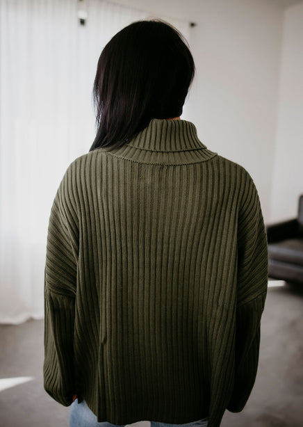 Bonnie Fold Over Sweater by Lily & Lottie