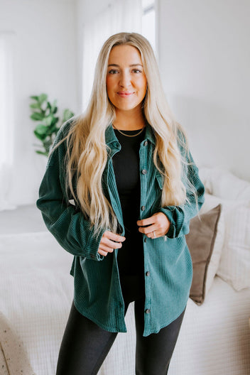 Easy Mode Mineral Wash Shacket