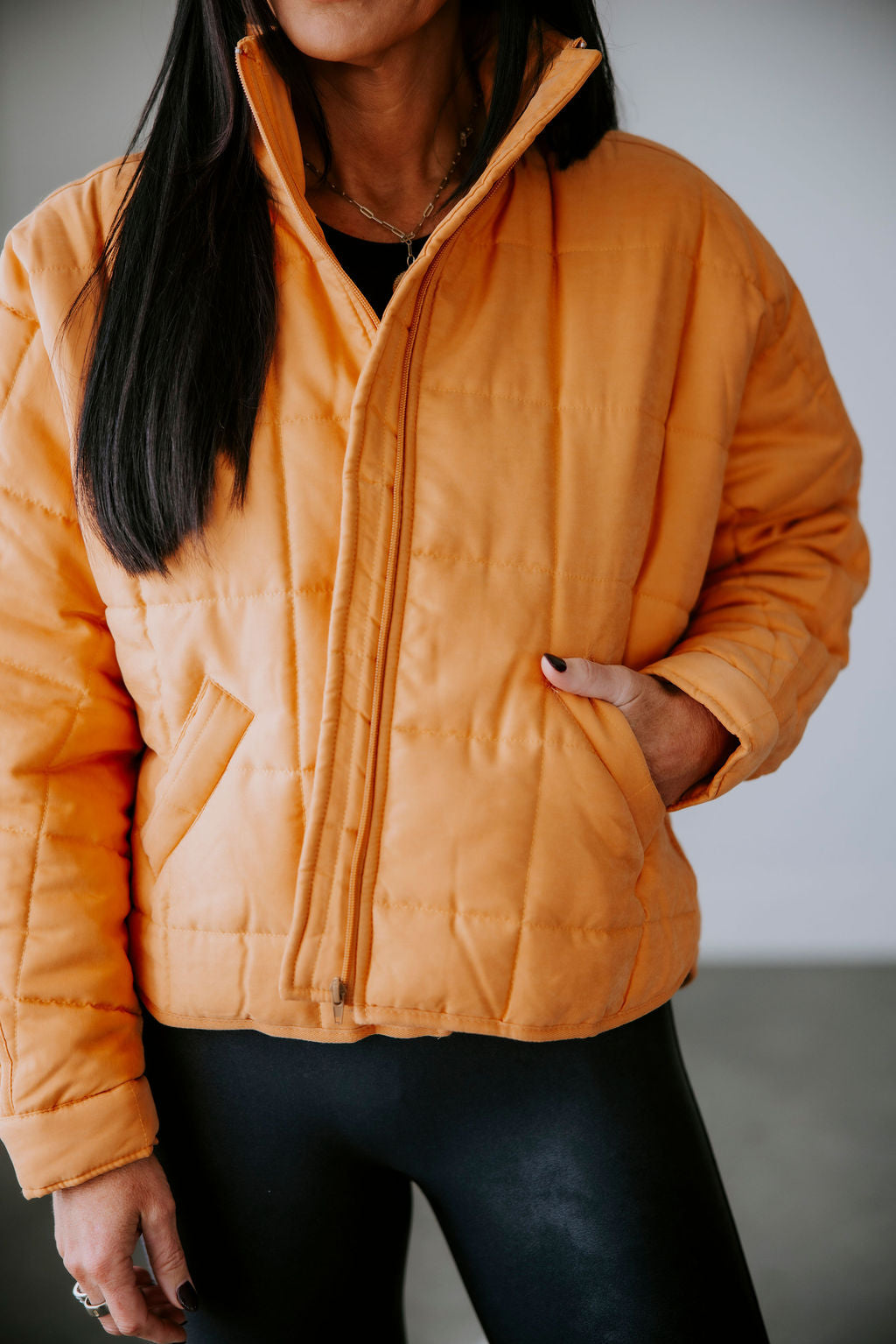 image of Tarik Quilted Puffer Jacket