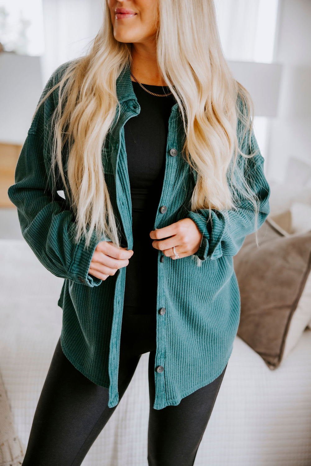 Easy Mode Mineral Wash Shacket