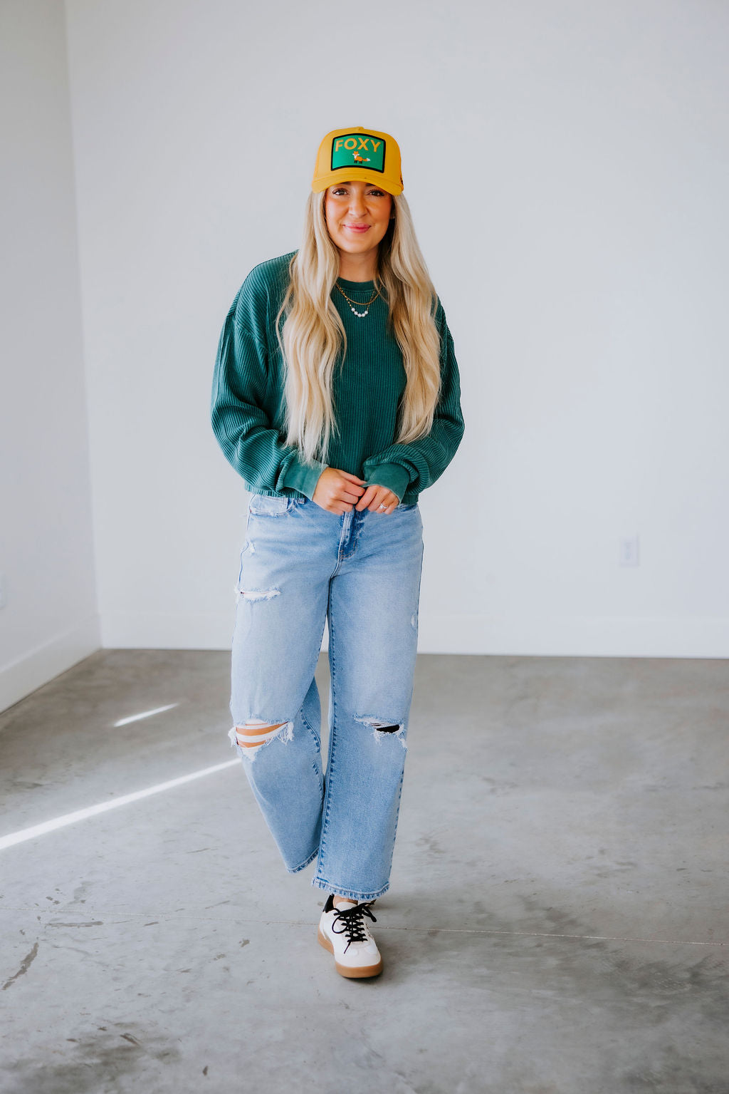 image of Espen Waffle Knit Top