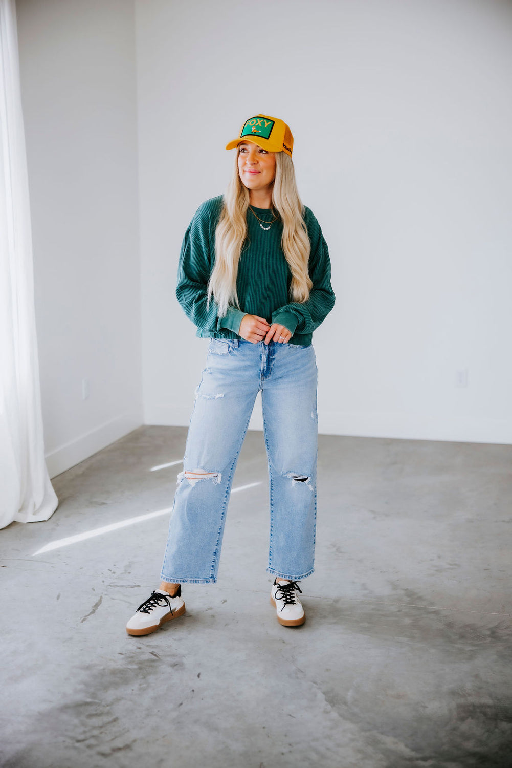 Espen Waffle Knit Top