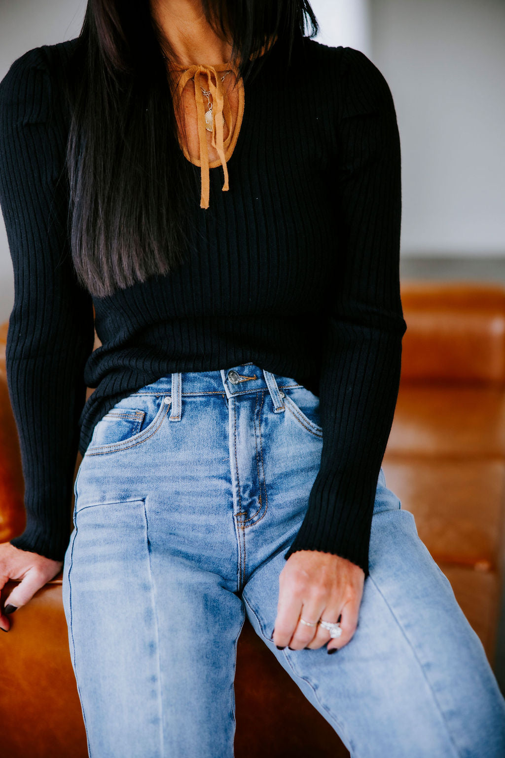 image of Terry Knit Long Sleeve