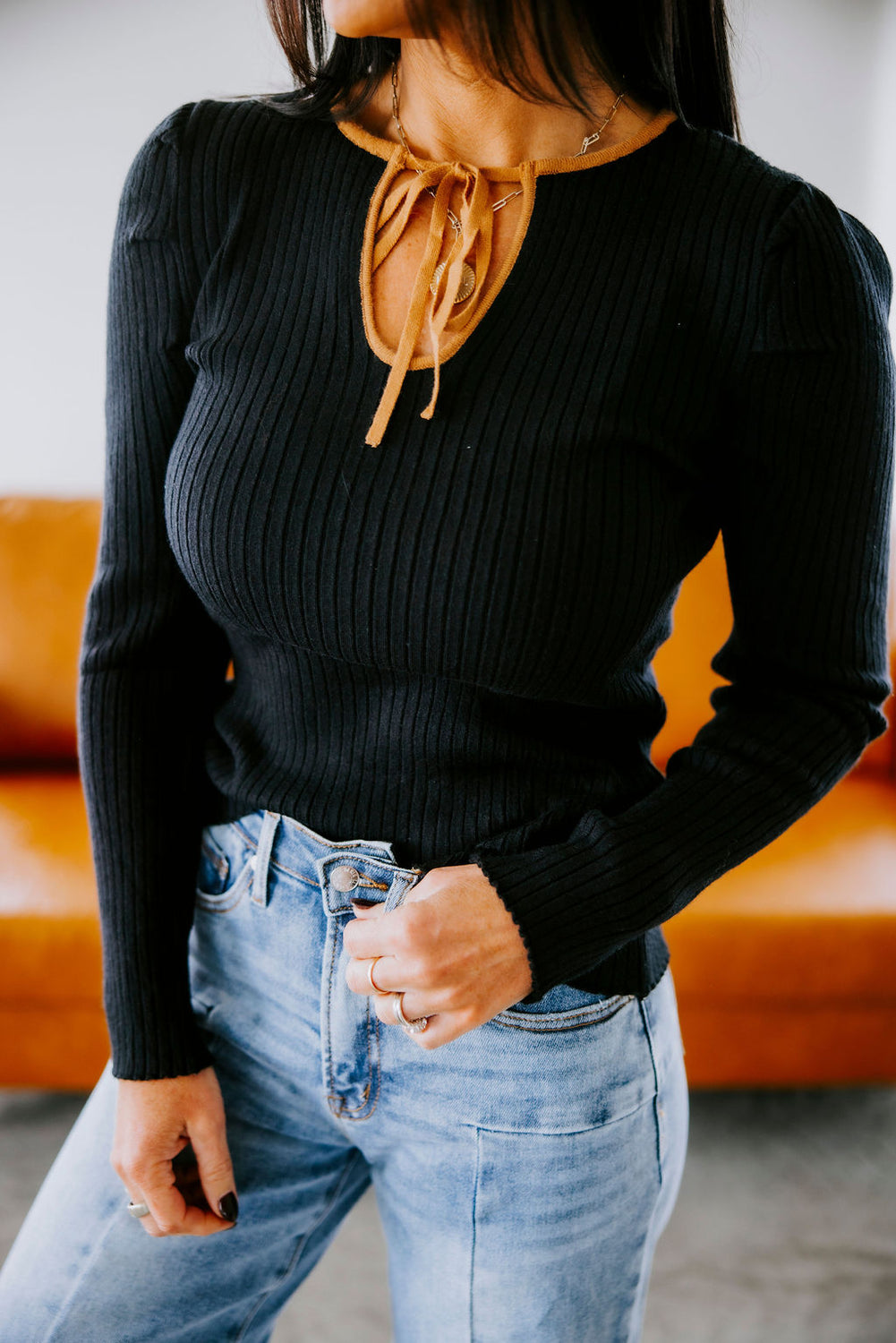 Terry Knit Long Sleeve