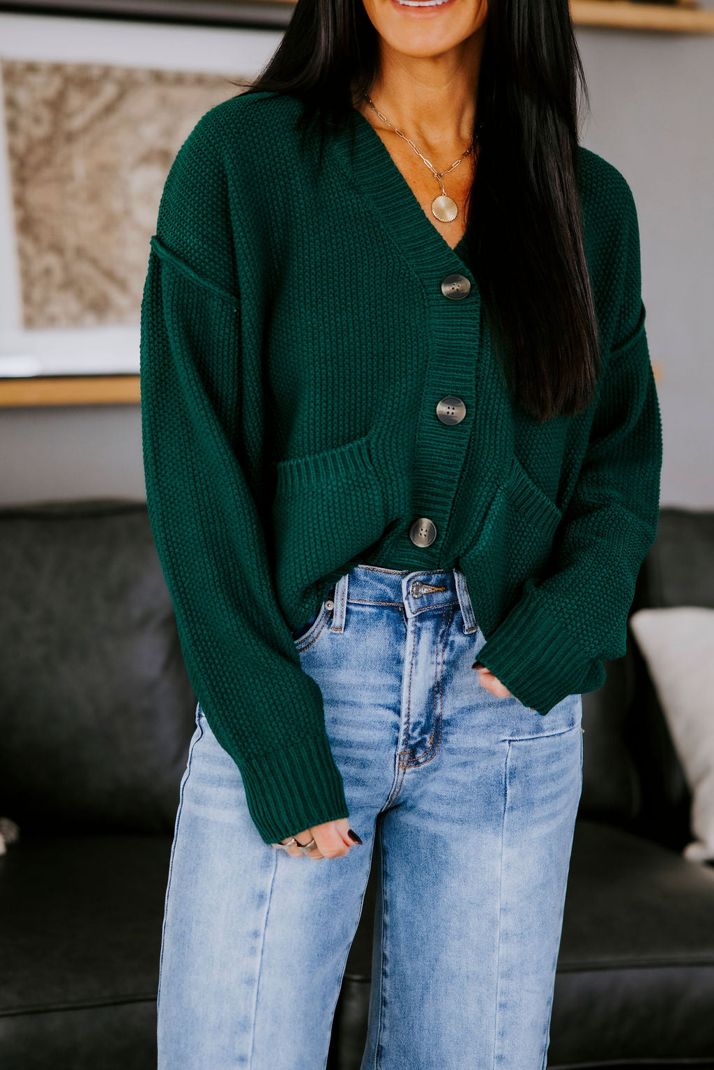 image of Meghann Oversized Cardigan