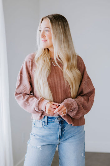Espen Waffle Knit Top