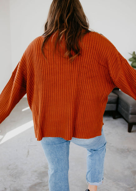 Bonnie Fold Over Sweater by Lily & Lottie