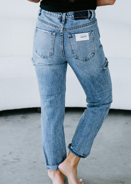 Mallie Barrel Jeans