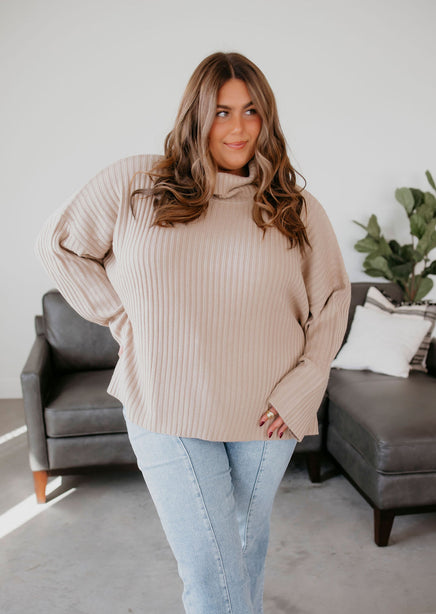 Bonnie Fold Over Sweater by Lily & Lottie