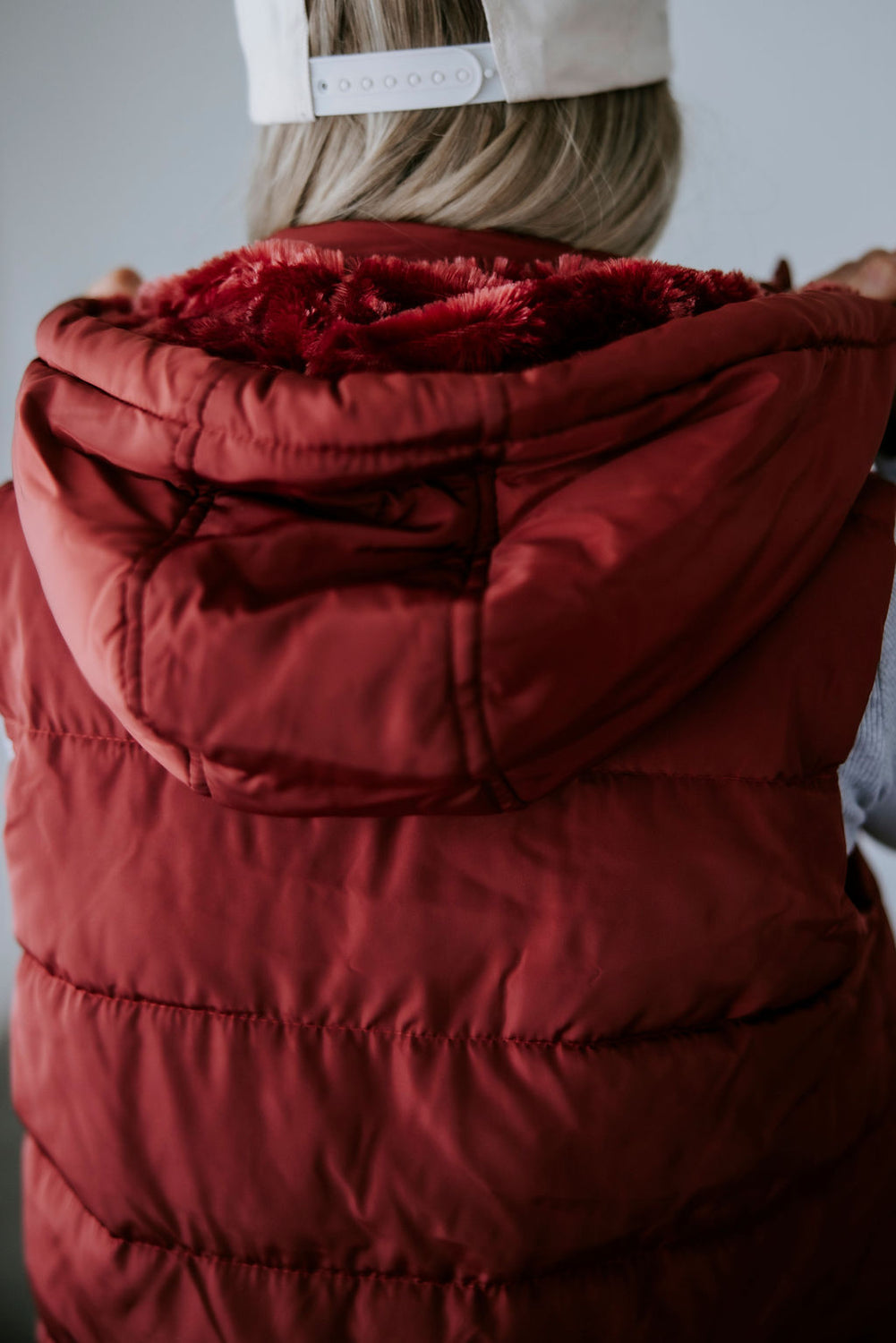 Peyton Hooded Puffer Vest