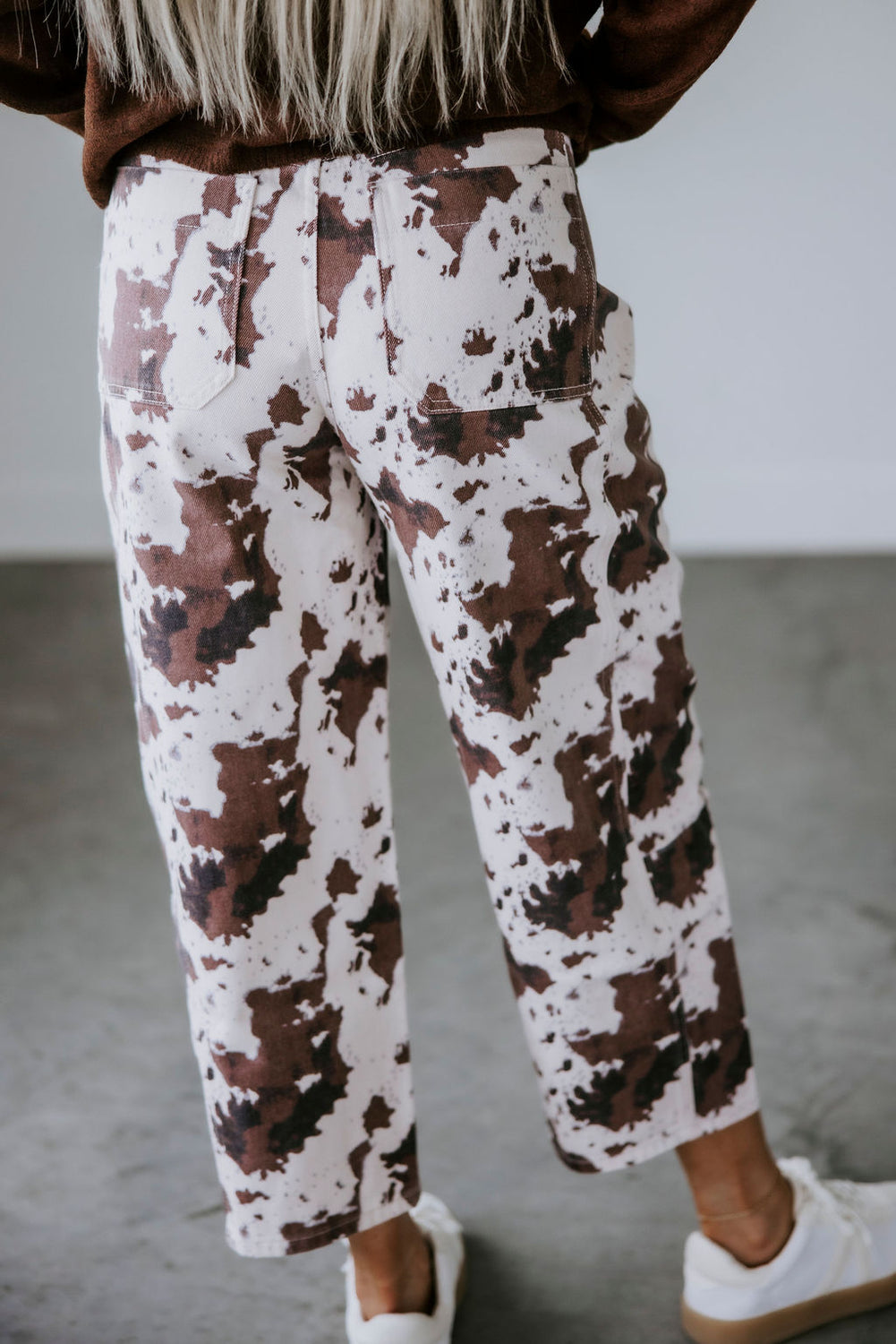 Harlow Multi Print Barrel Pants