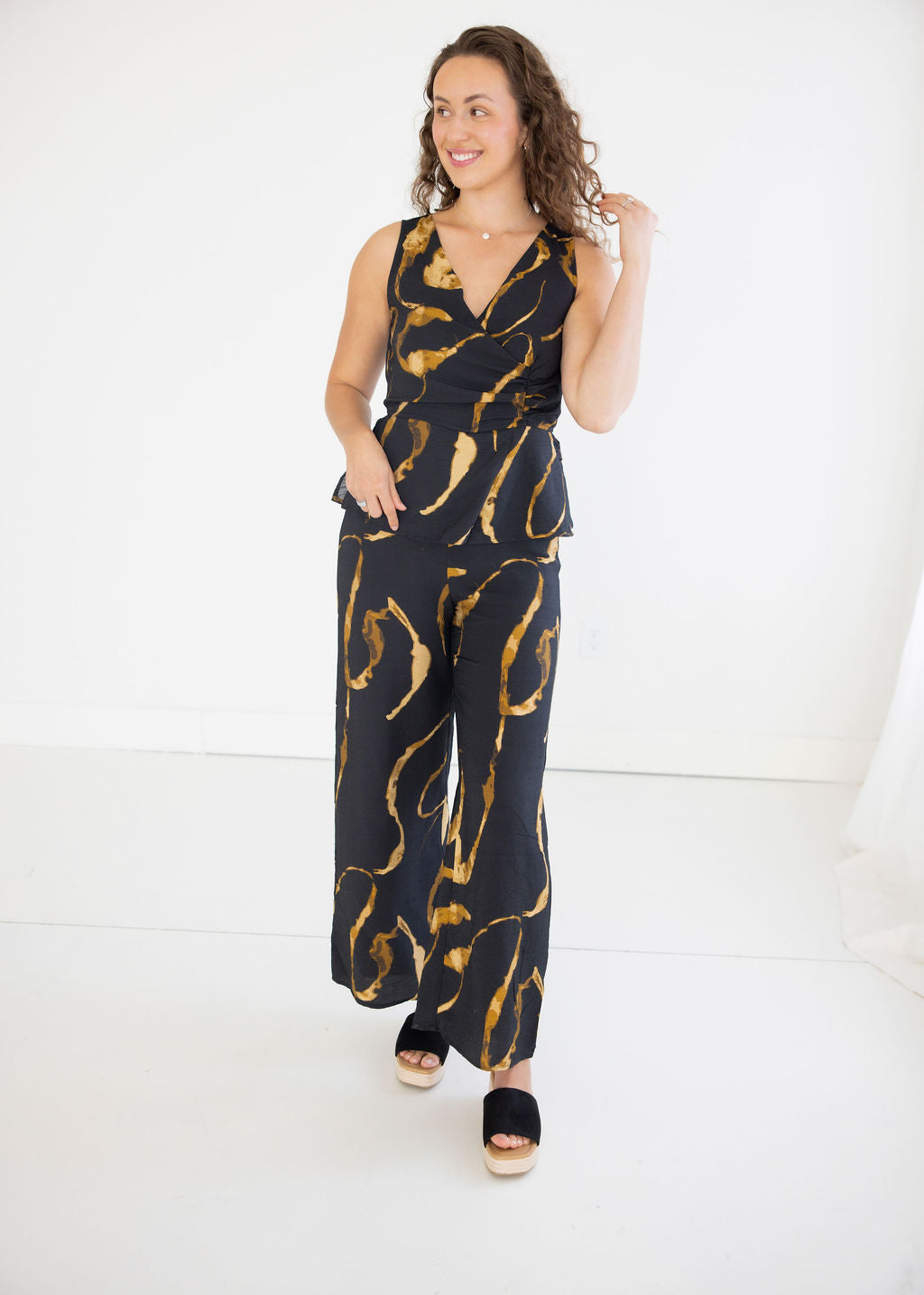 Zoe V-Neck Jumpsuit