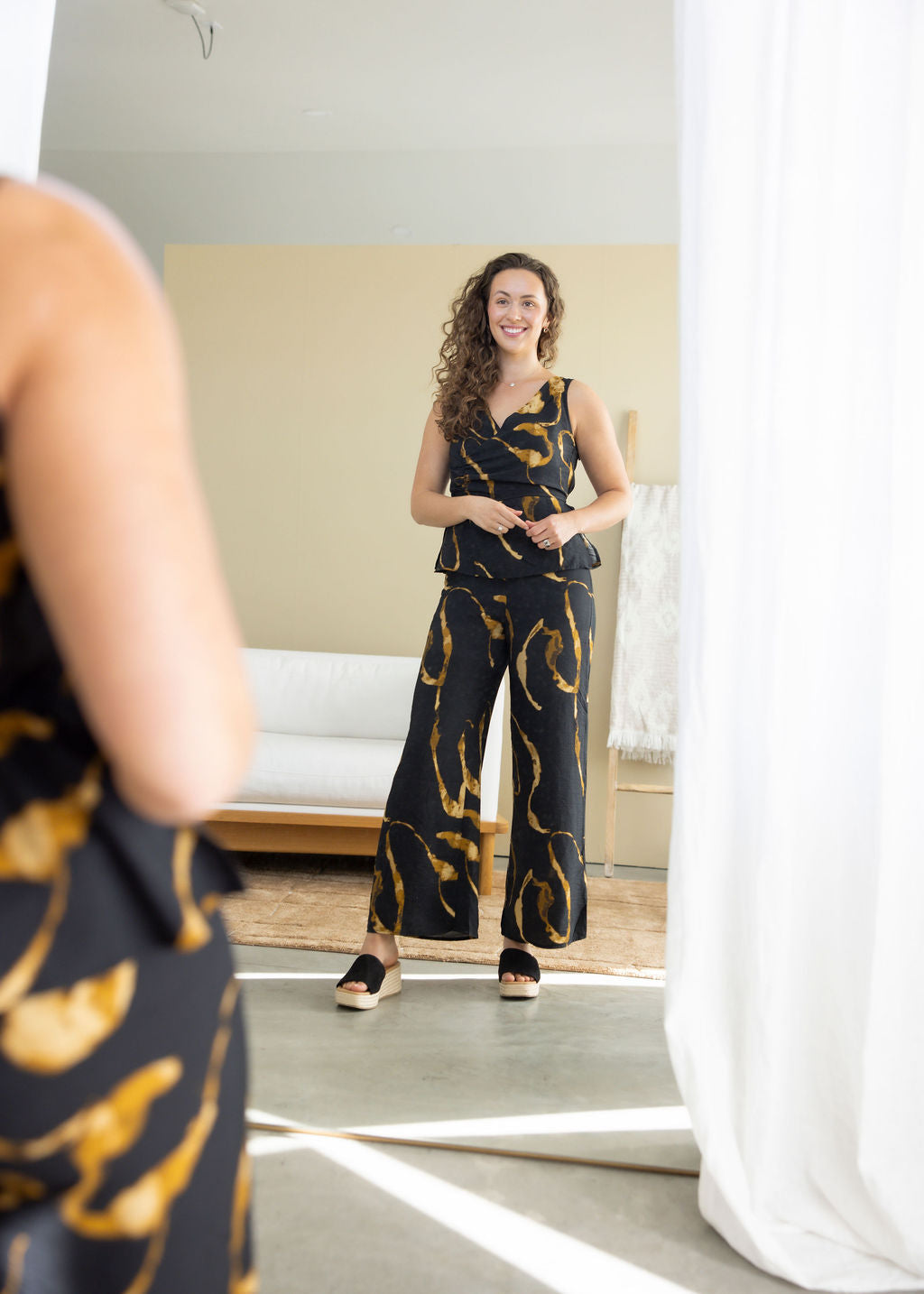 Zoe V-Neck Jumpsuit