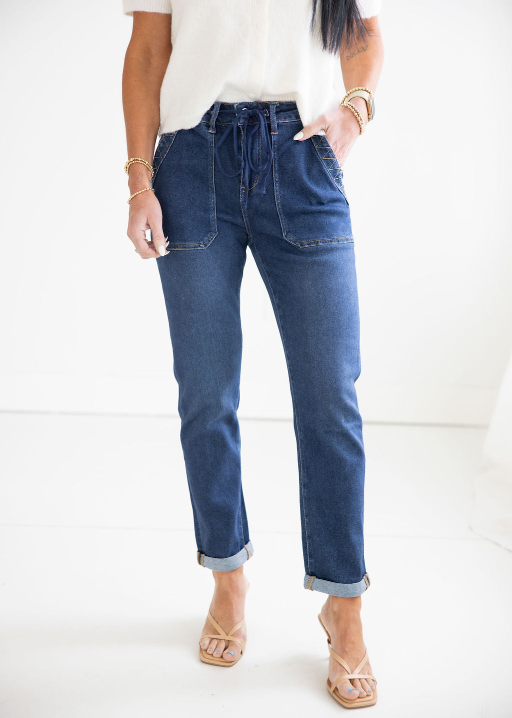 Larissa Mica Denim Jogger